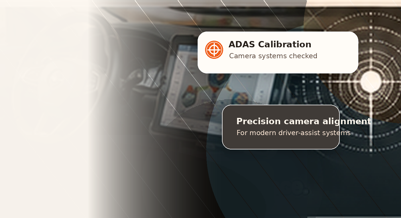 ABS Auto Glass calibration hero visual