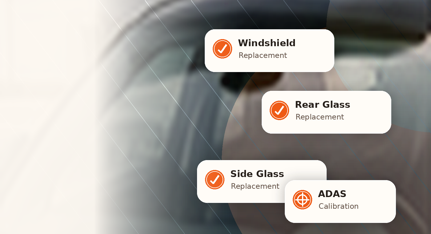 ABS Auto Glass services hero visual
